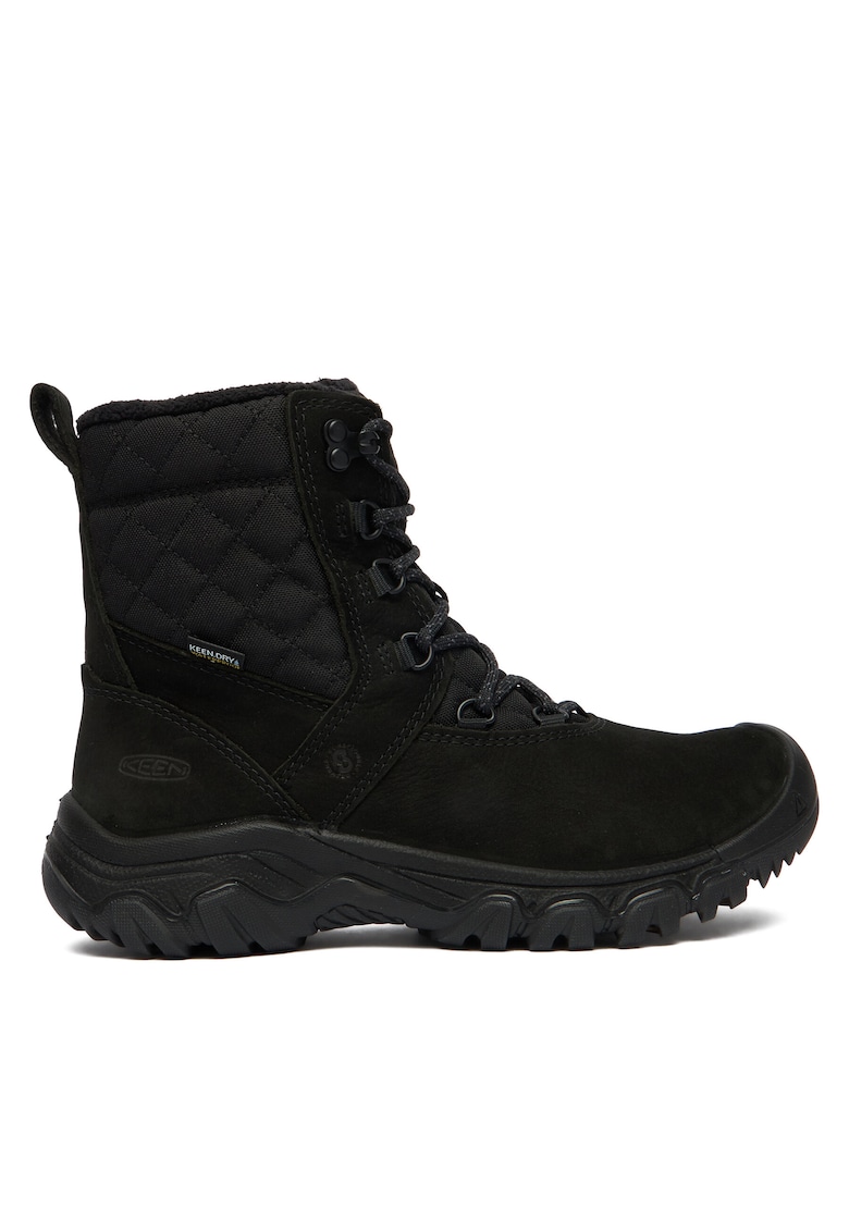 Keen Ghete de zapada dama - Greta II - piele naturala - Negru
