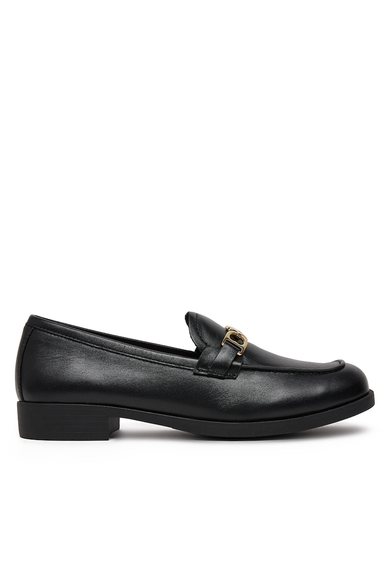 Mocasini dama Vitello Nero - piele naturala -
