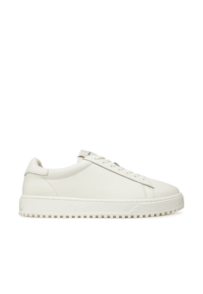 Tenisi barbati - Off White - piele naturala - alb - X4X690