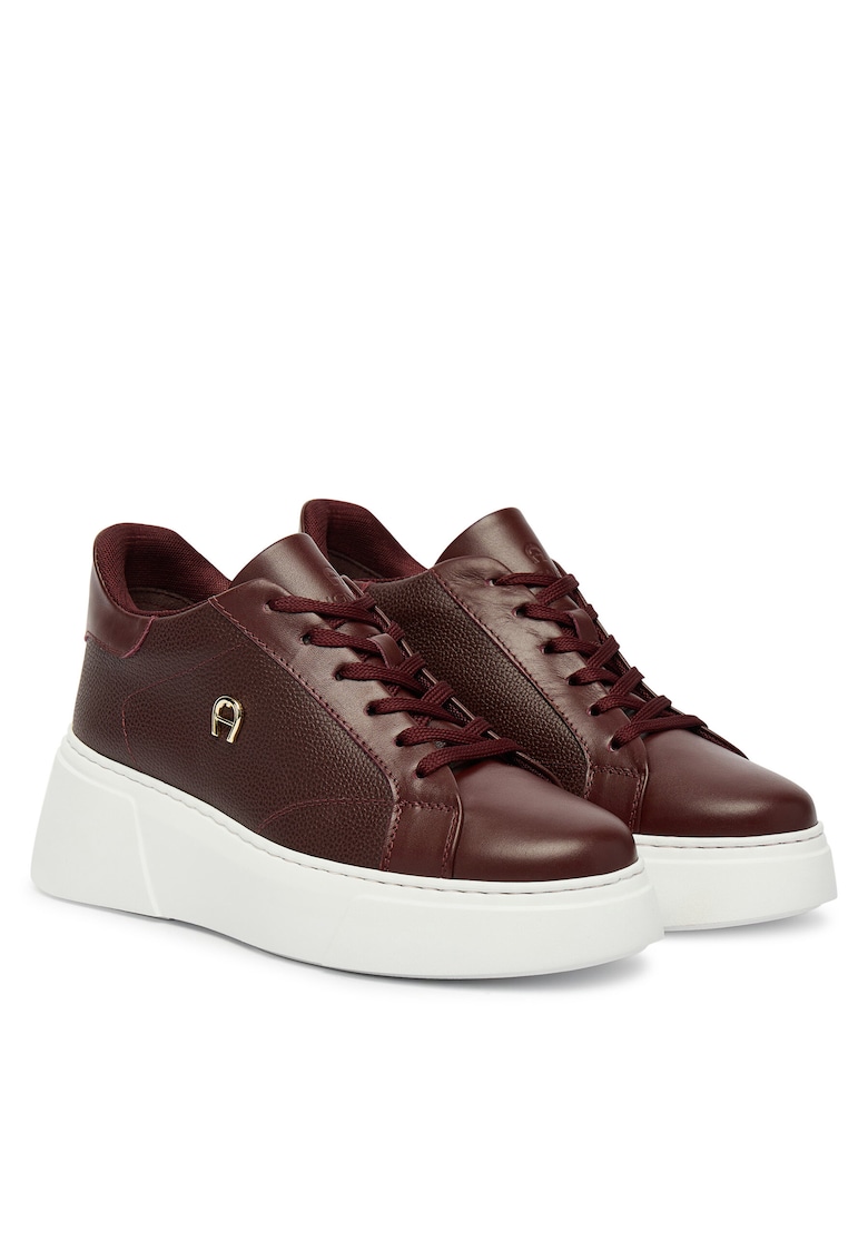 Pantofi sport dama Port Red 402 - piele naturala - maro