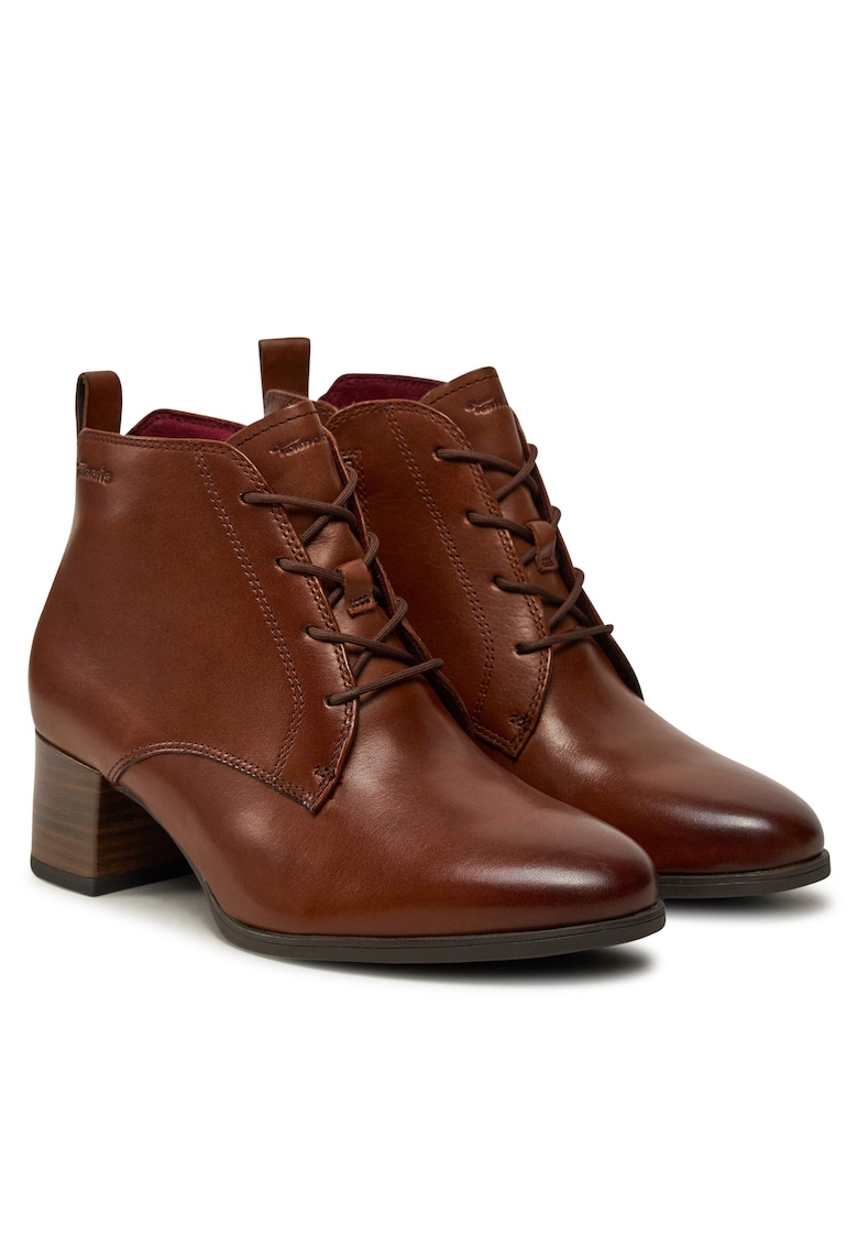 Botine dama 1-25131-43 - piele naturala - maro