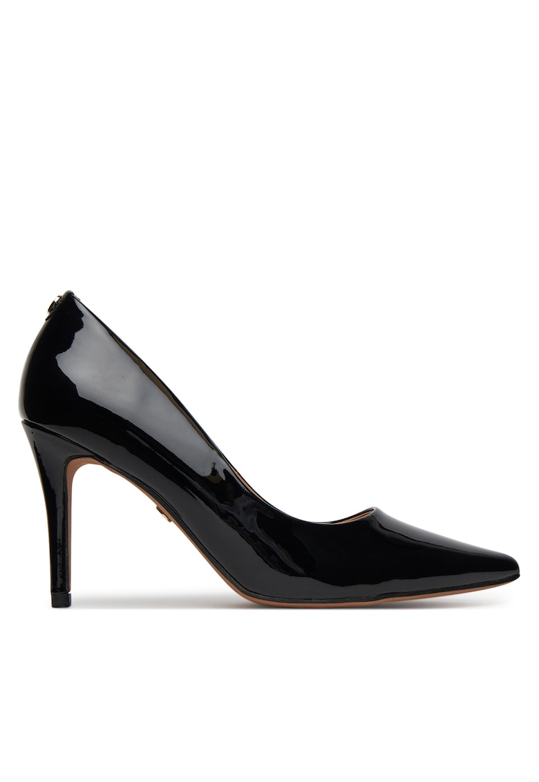 Pantofi dama - stiletto - negru - material sintetic