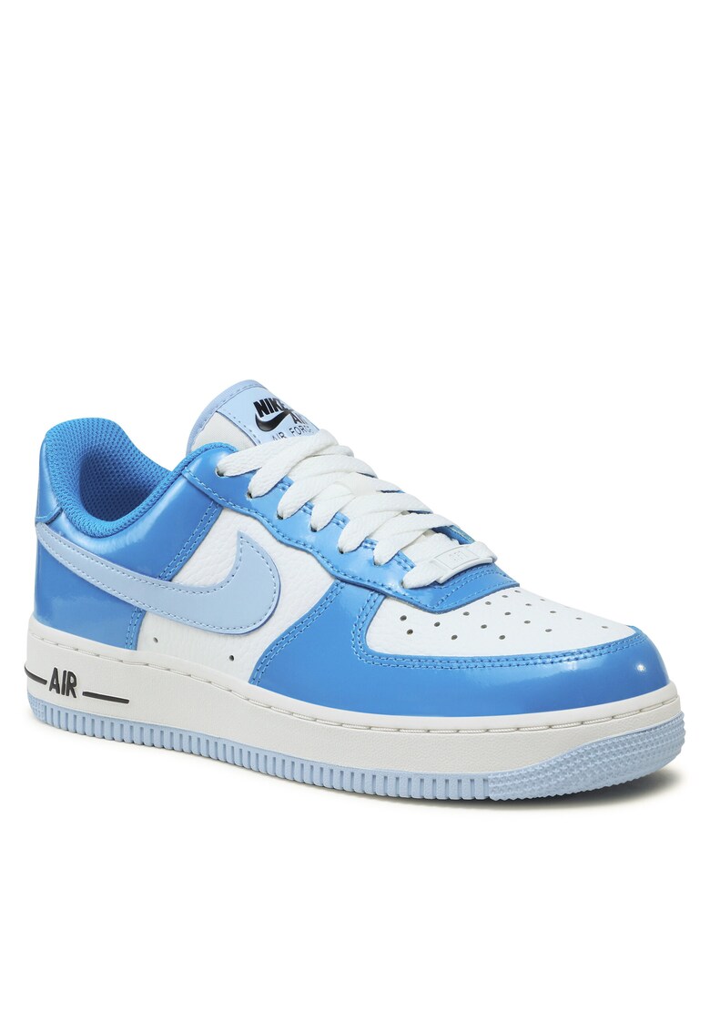 Tenisi unisex Air Force 1 '07 - Cobalt Bliss/Lt Photo Blue - piele naturala