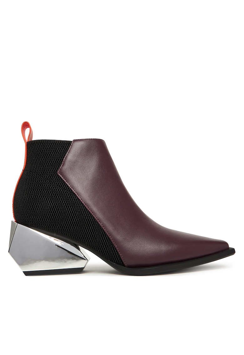 Botine dama 1095092316 - Piele naturala - Maro
