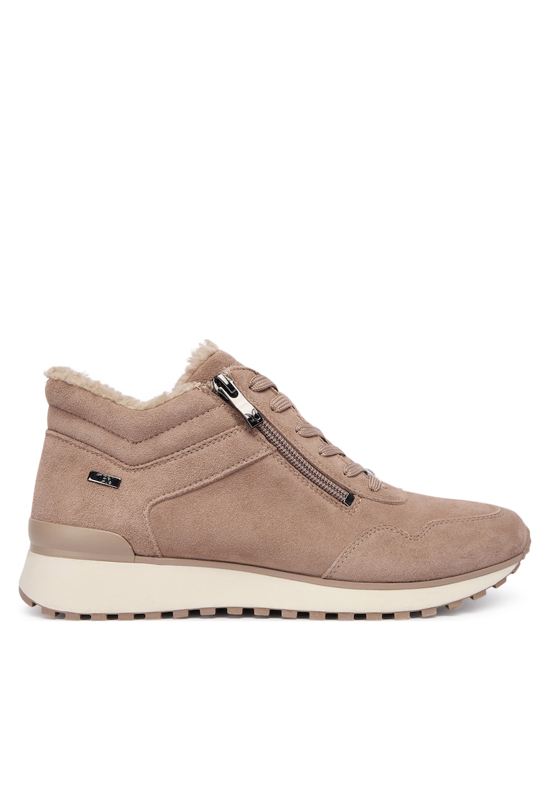 Tenisi dama 343 9-26201-43 - piele naturala - bej