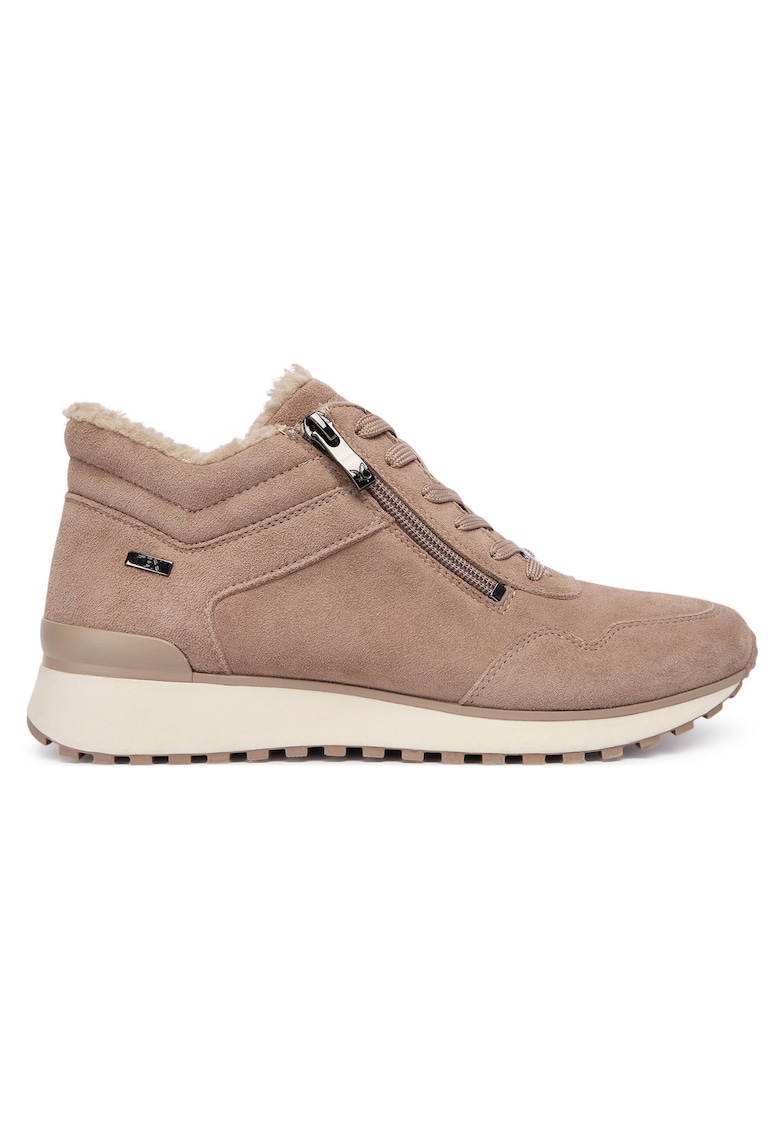 Tenisi dama 343 9-26201-43 - piele naturala - bej