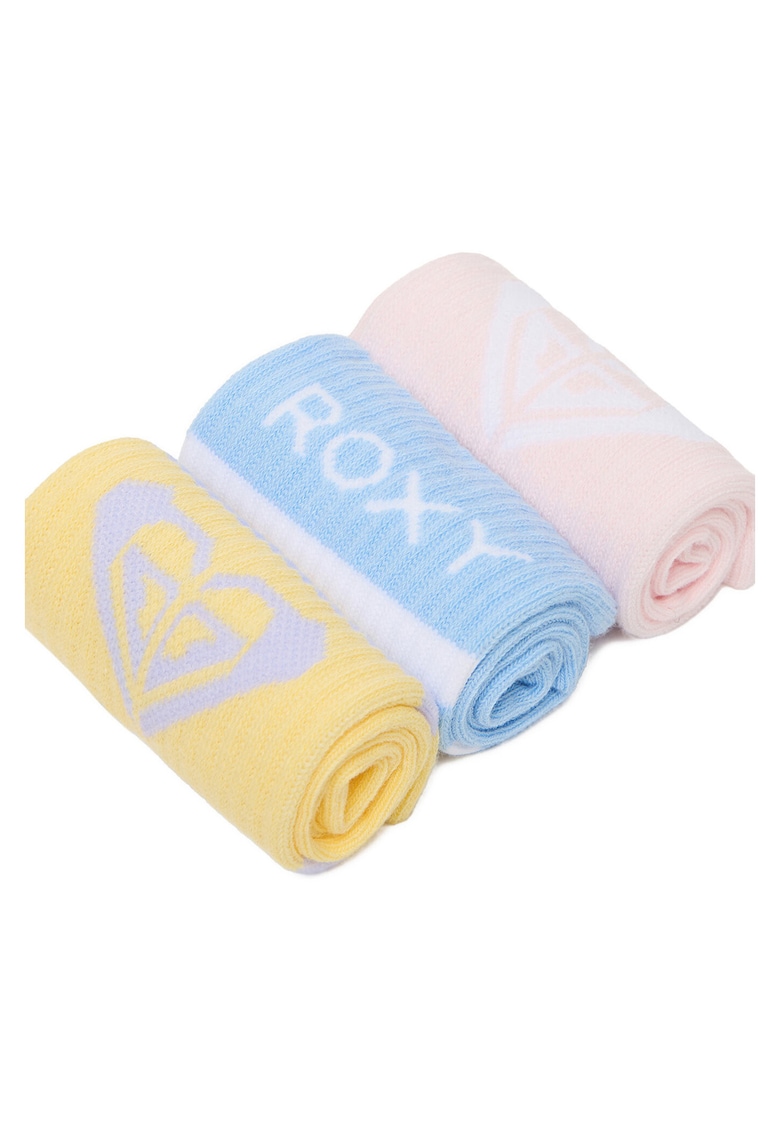 Set 3 x Perechi sosete dama colorate - lungi -