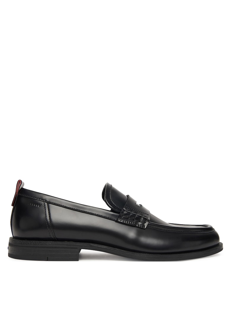 Mocasini barbati din piele naturala - Negru