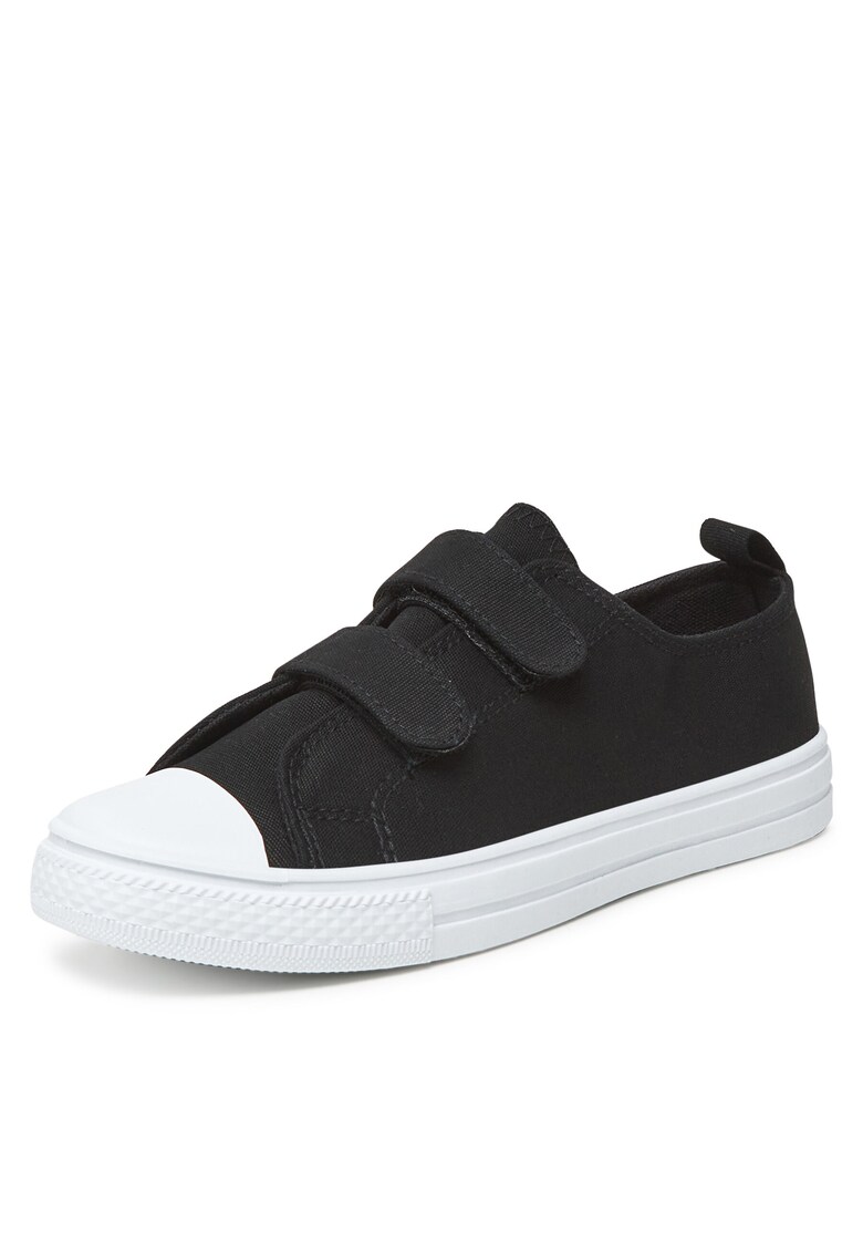 Pantofi copii - tenisi - negru - tesatura textila - baieti