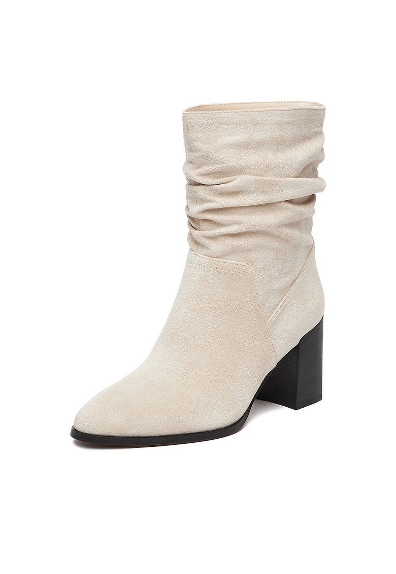 Botine dama CEO-JAMILAH-01 - Textil - Bej
