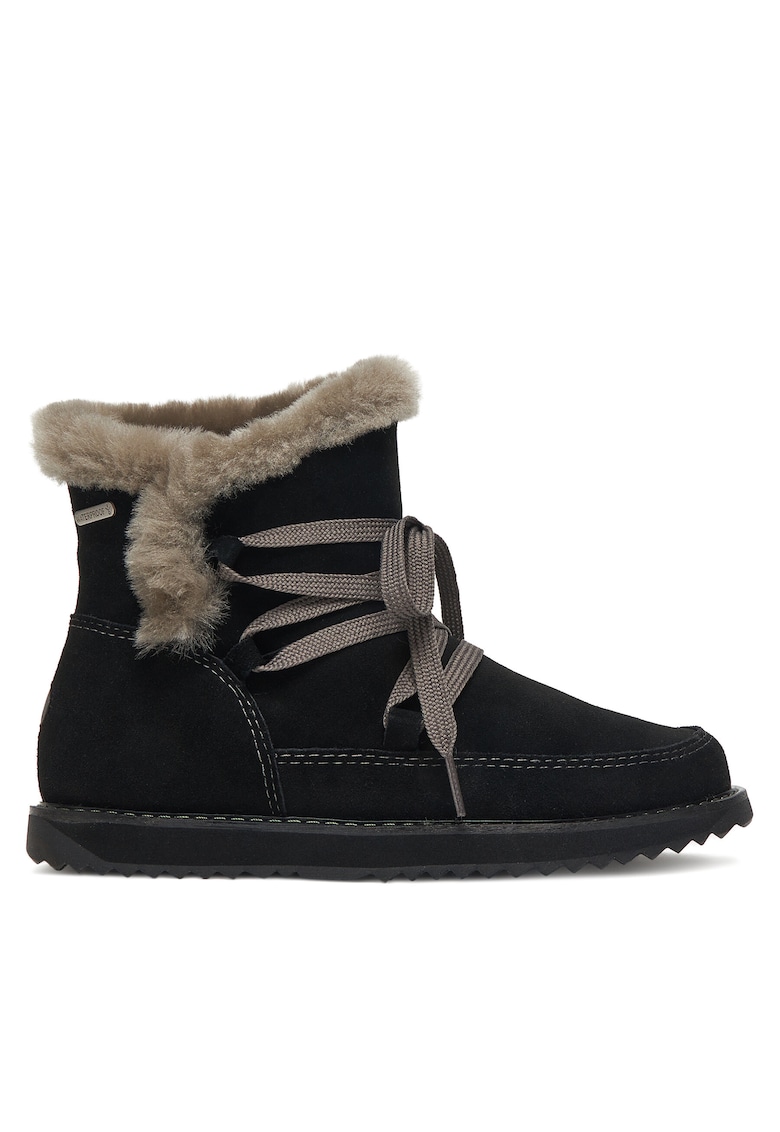 Ghete de zapada - Thorsby - piele naturala - negru