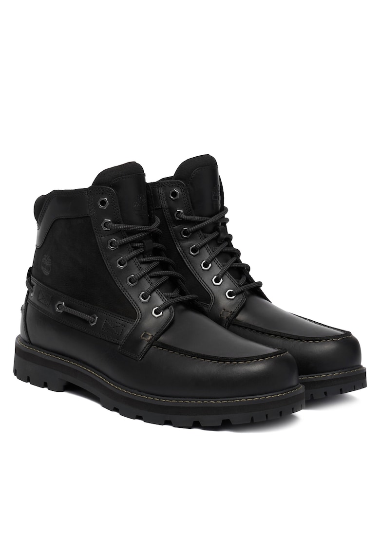 Timberland Ghete barbati - Mid Lace UP Boot TB0 - piele naturala - negru