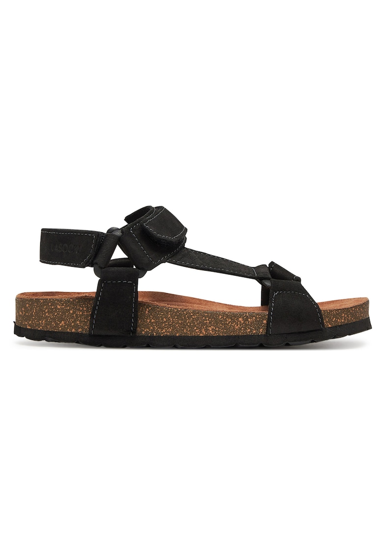 Sandale Piele naturala - Negru - Negru