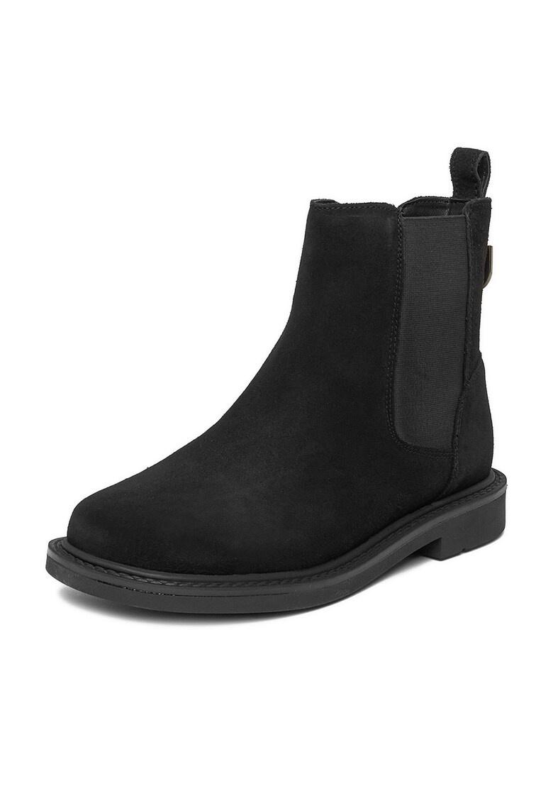 Botine dama - piele naturala - negru CEO-WI23-ROUND-01