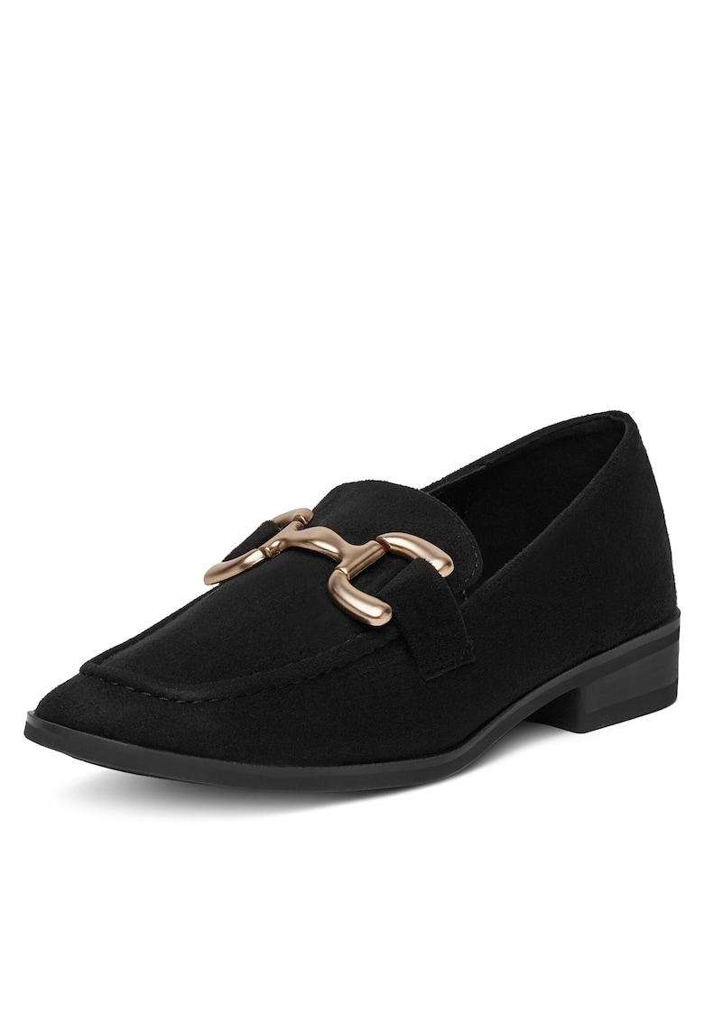 Mocasini dama - negru - fabrica textila