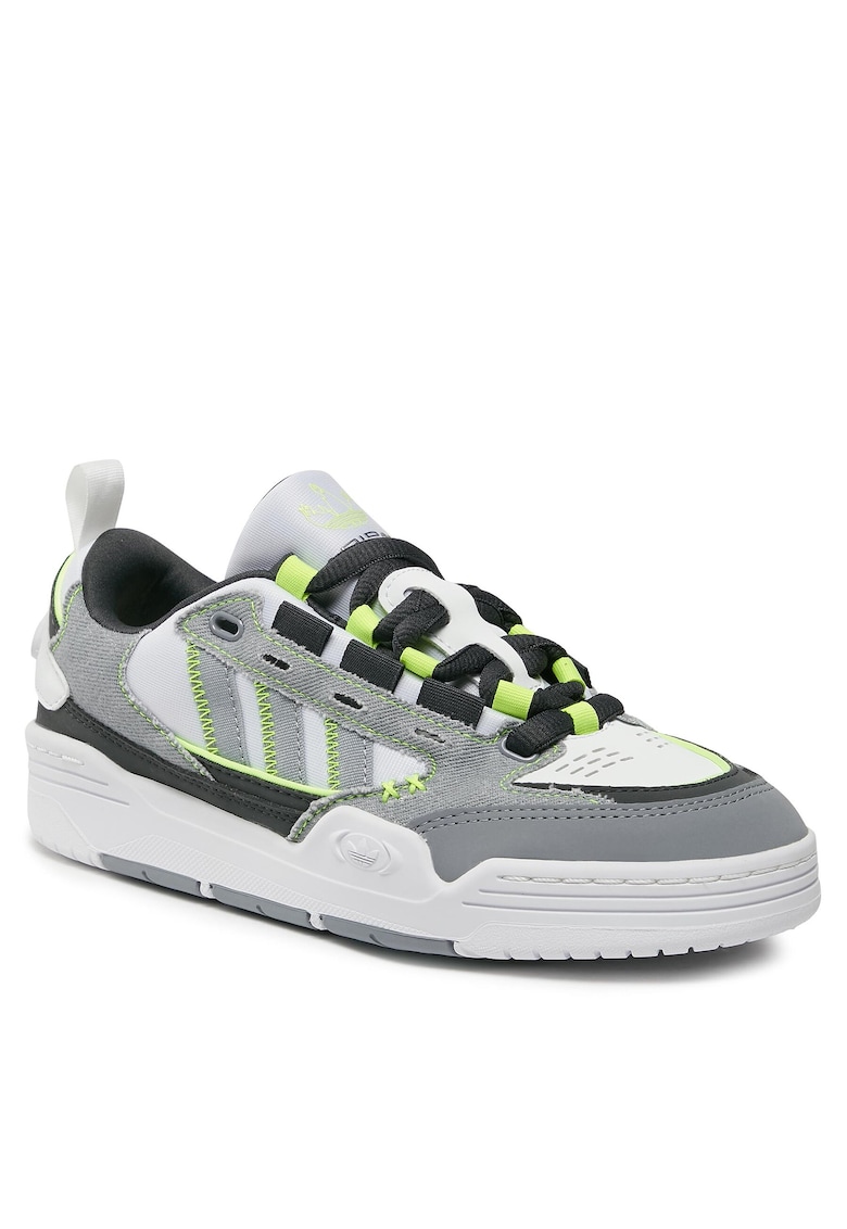 Pantofi sport copii - adi2000 - alb/gri/negru - tesatura