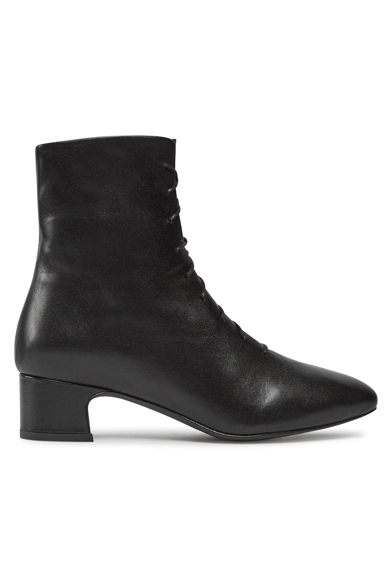 Botine dama Victoria - piele naturala - negru