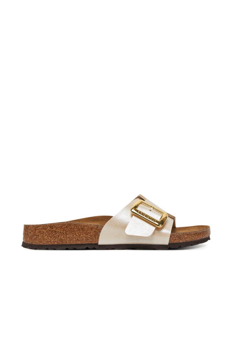 Papuci dama Graceful Pearl White - piele ecologica - bej -