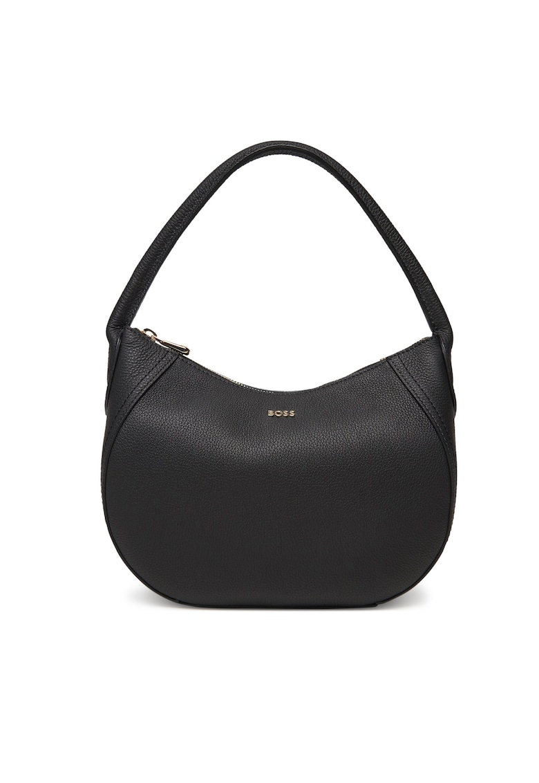 Geanta dama piele naturala - neagra - model 50547946