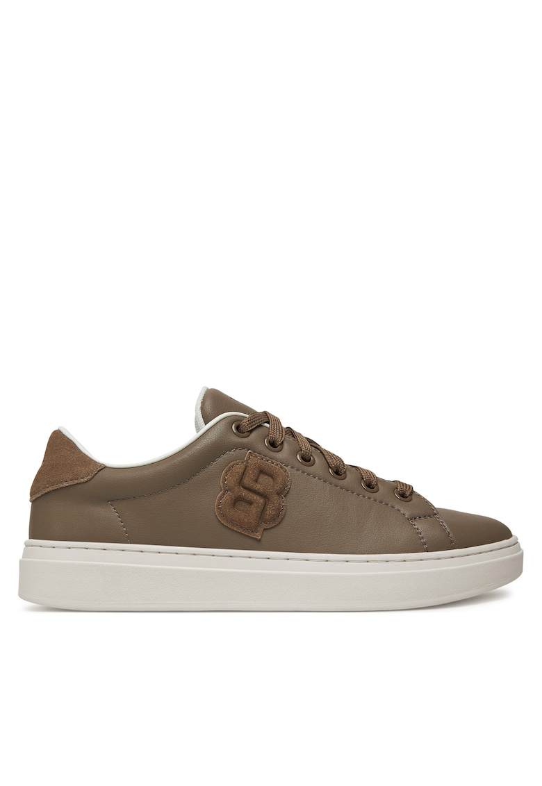 Pantofi sport dama Open Brown 247 - piele naturala - maro -