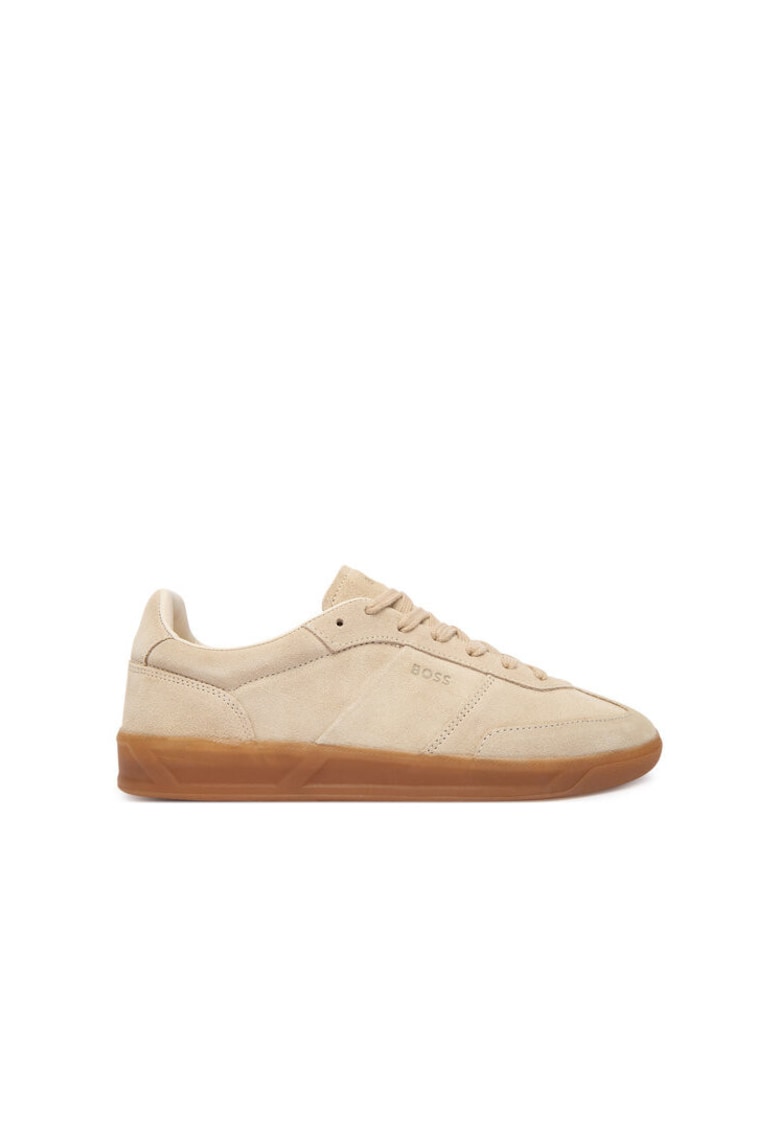 Pantofi sport dama model Brenta - piele naturala - bej deschis