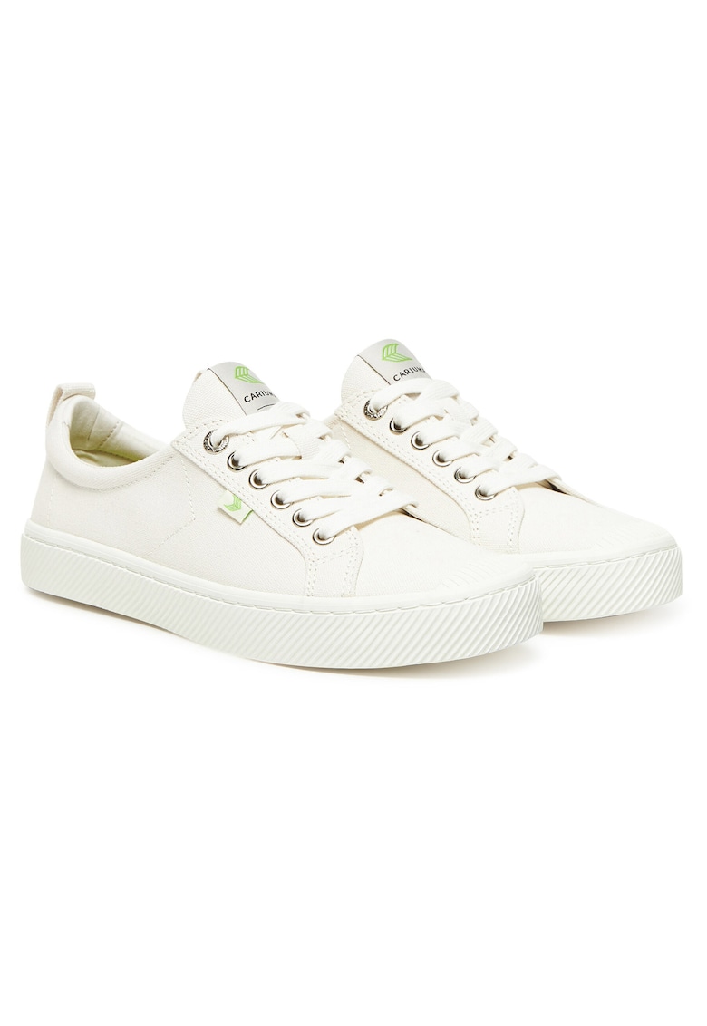 Tenisi unisex Off White - textil - alb