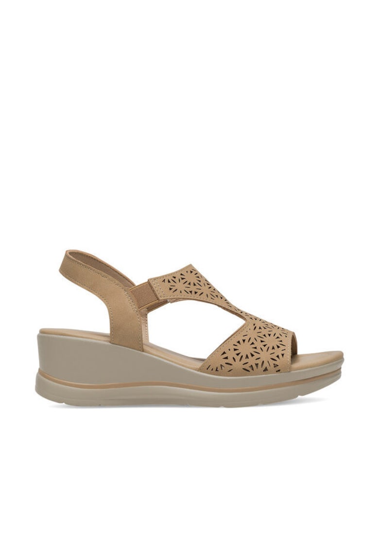 Sandale dama - WYL0510-27 - bej - piele ecologica -