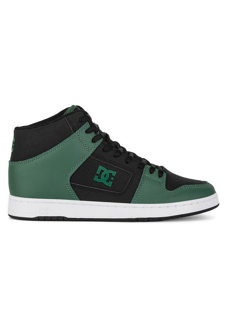 Tenisi barbati MANTECA 4 HI - piele naturala - verde/negru