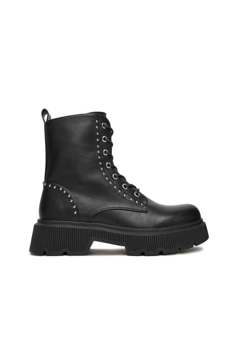 Ghete dama HX24026-1 - sintetic - negru