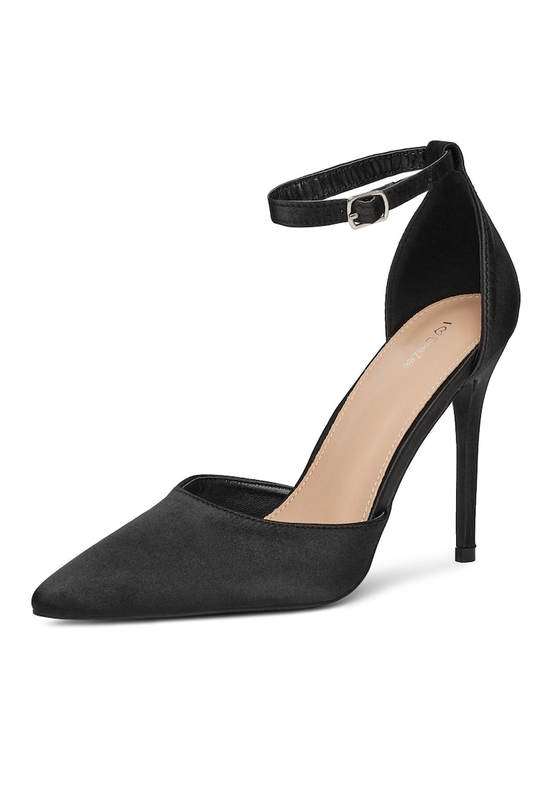 Pantofi dama - tocuri - piele ecologica - negru