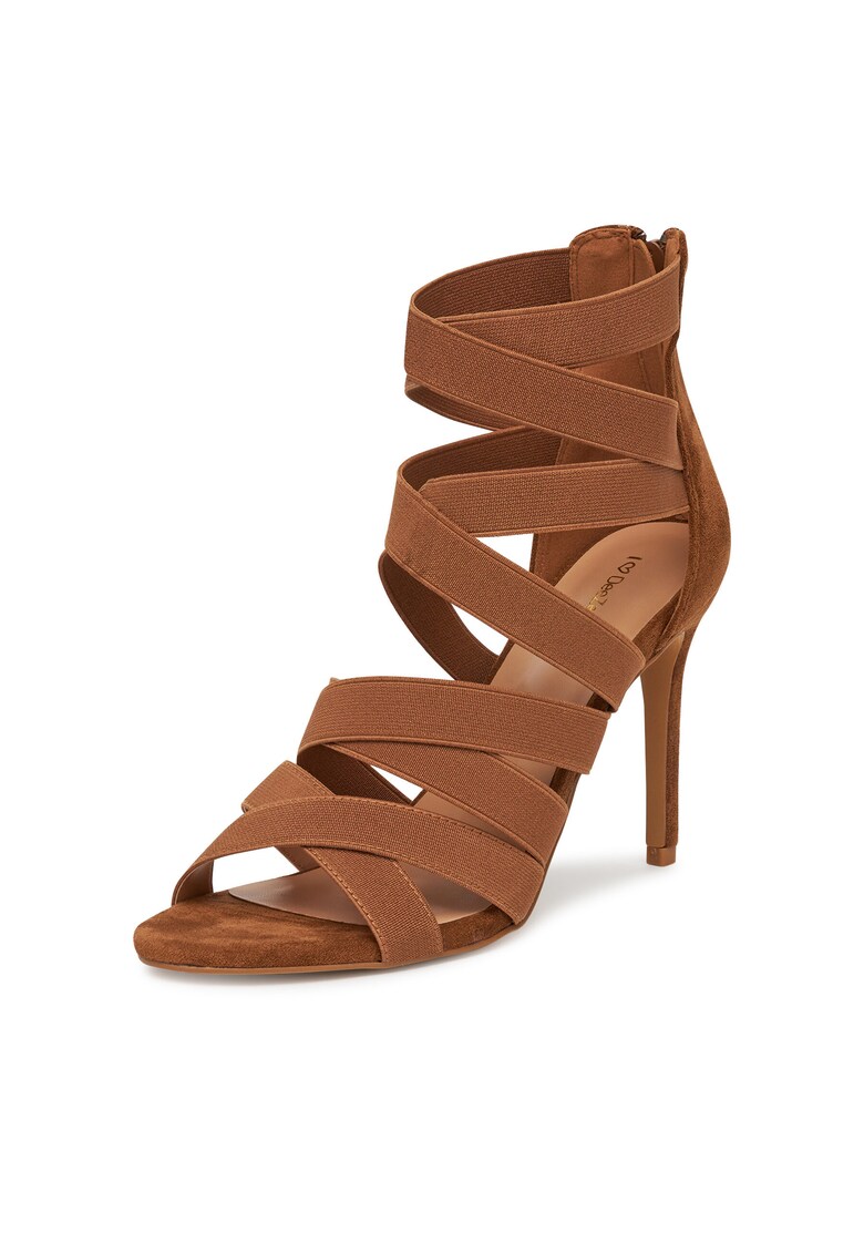 Sandale dama - cu toc - maro