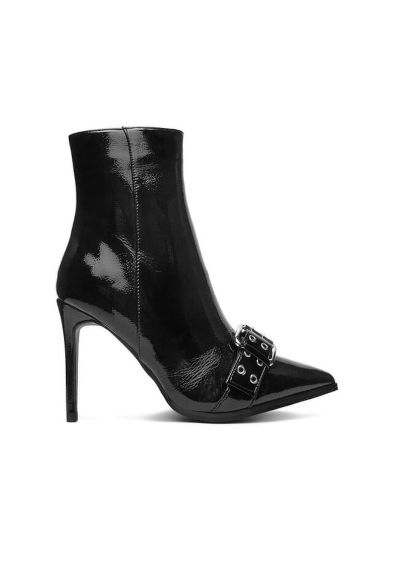 Botine dama 1500-1 - negre - material sintetic