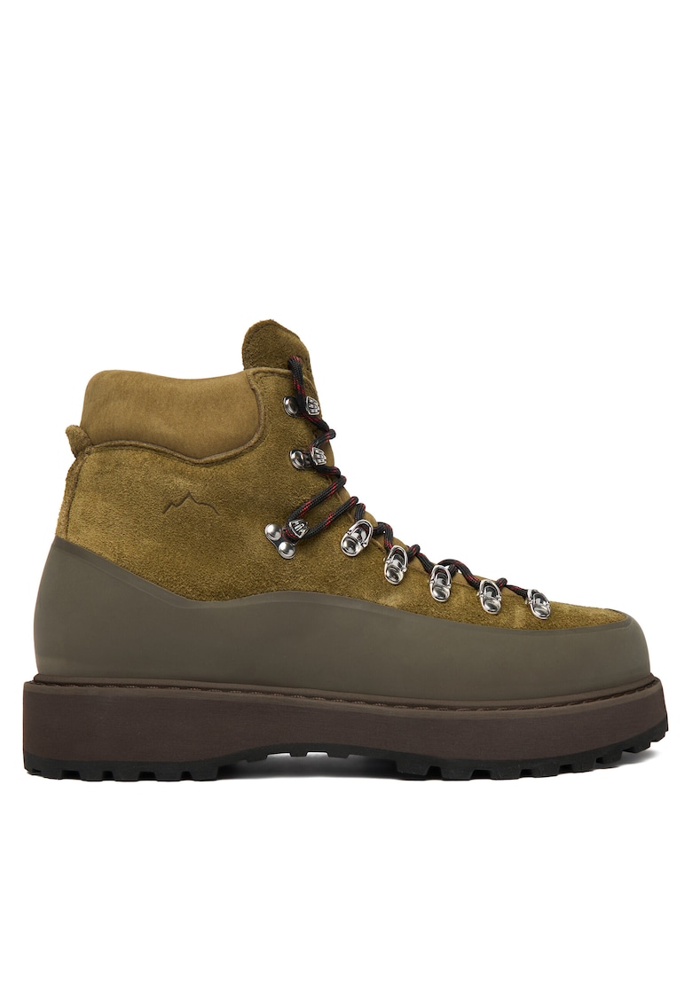 Ghete barbati Capers verde - piele naturala - model Roccia Vet Due Gomma