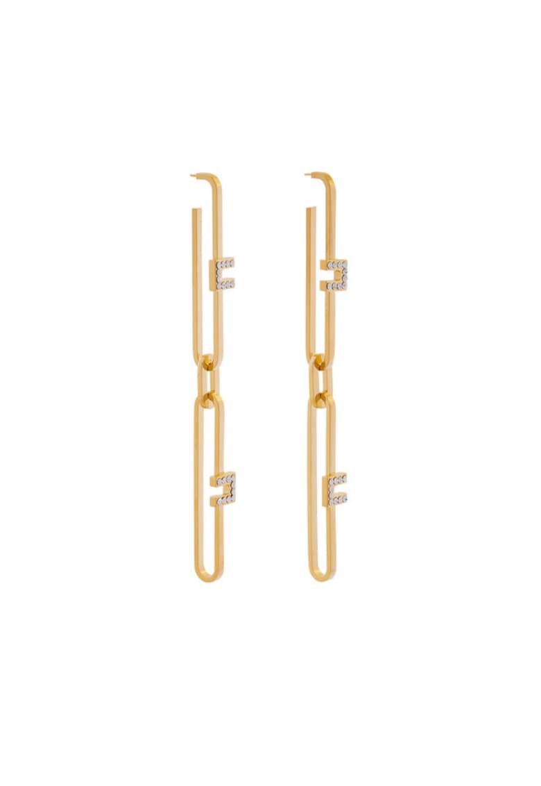 Cercei dama Oro Giallo U95 - material plastic - model universal
