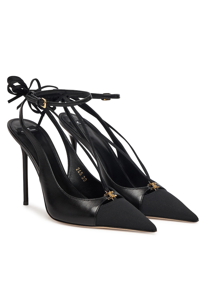 Pantofi dama - negru - piele naturala -