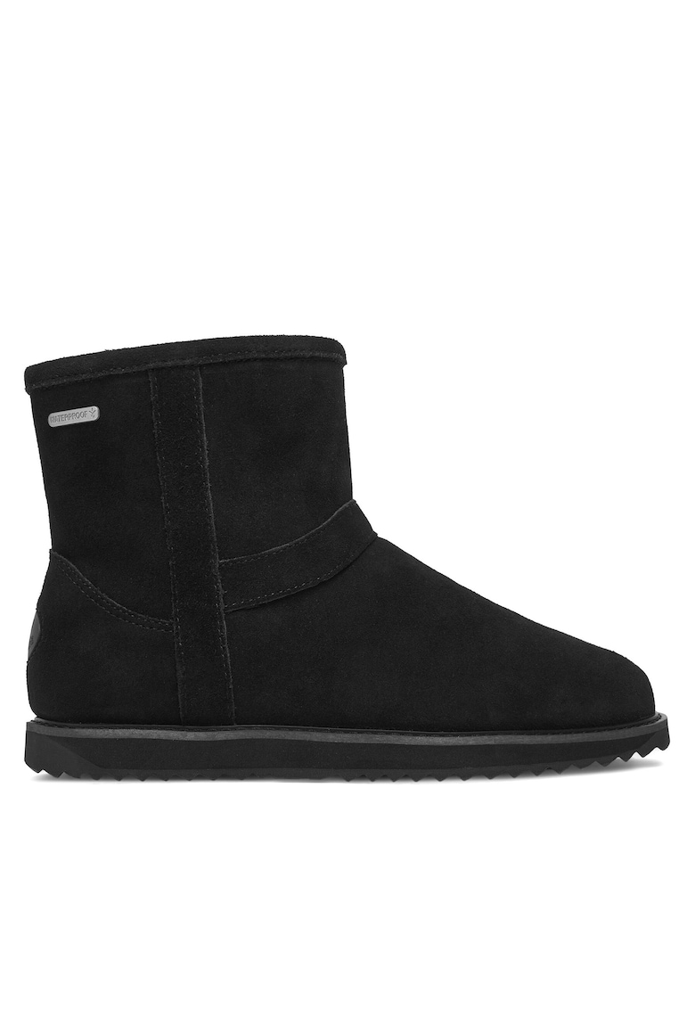 Ghete piele naturala - negru - Negru