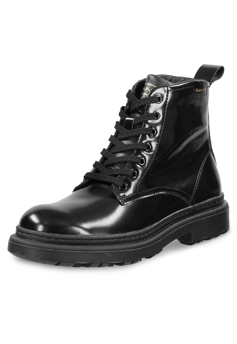 Gant Ghete dama trapery Black - piele naturala -