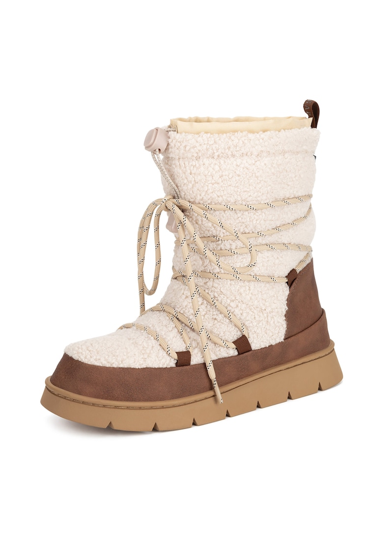 Cizme dama - RICHMOND WINTER HIGH - bej - textil