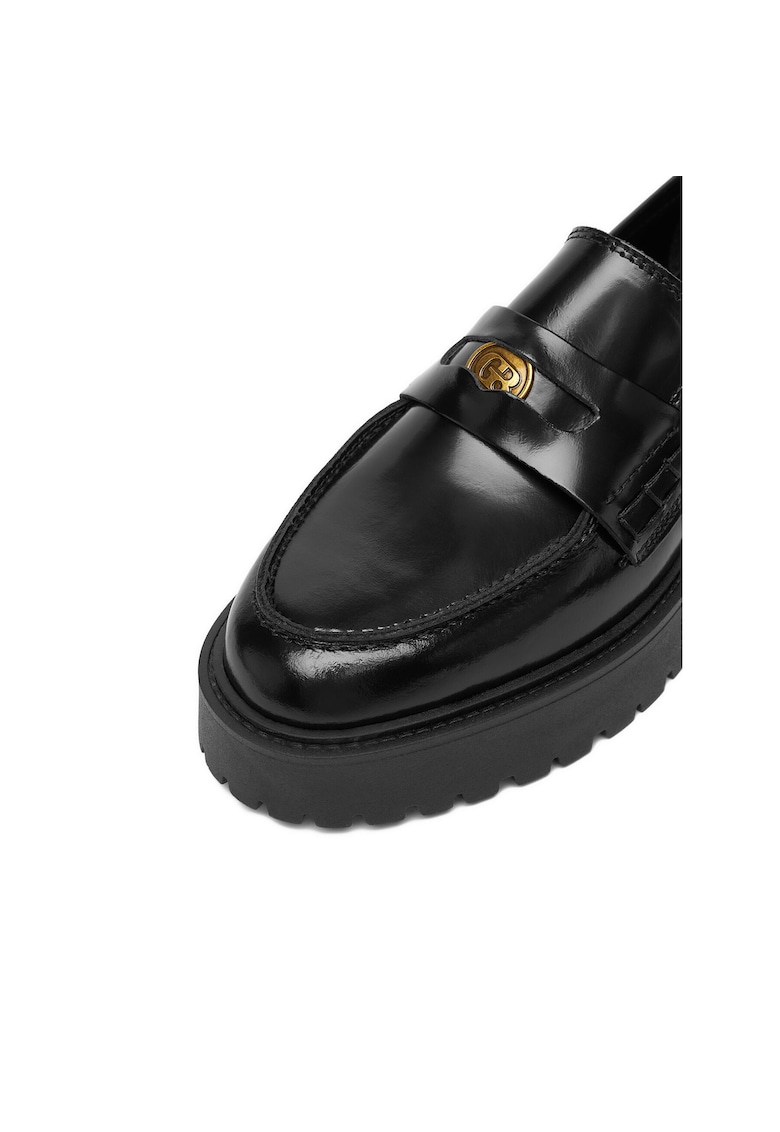 Mocasini dama piele naturala - Negru