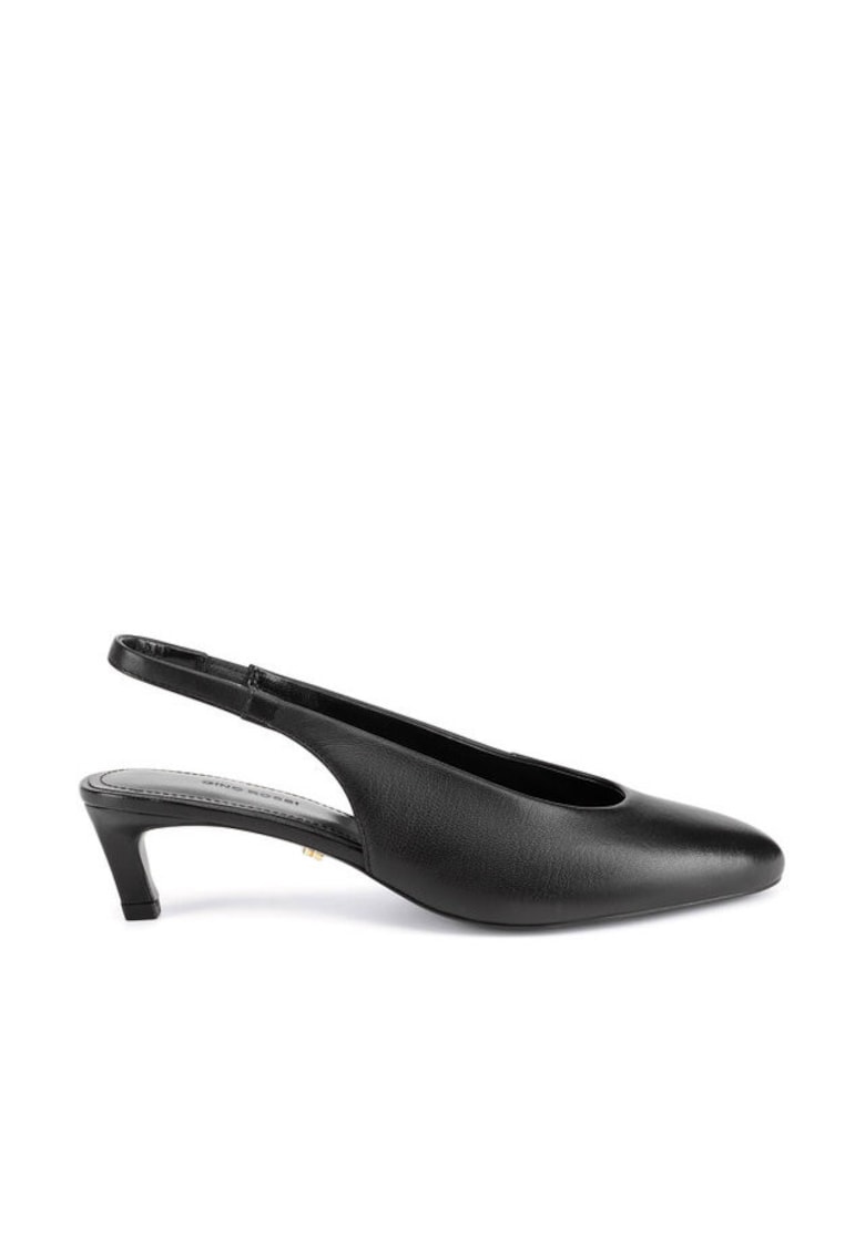 Sandale dama - LILY-118324 - piele naturala - negri