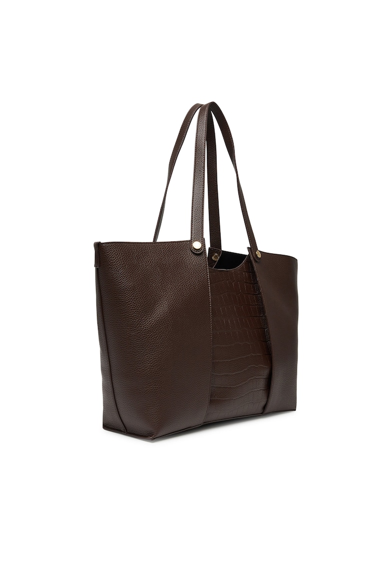 Geanta dama C-LX10146 - brown - material textil