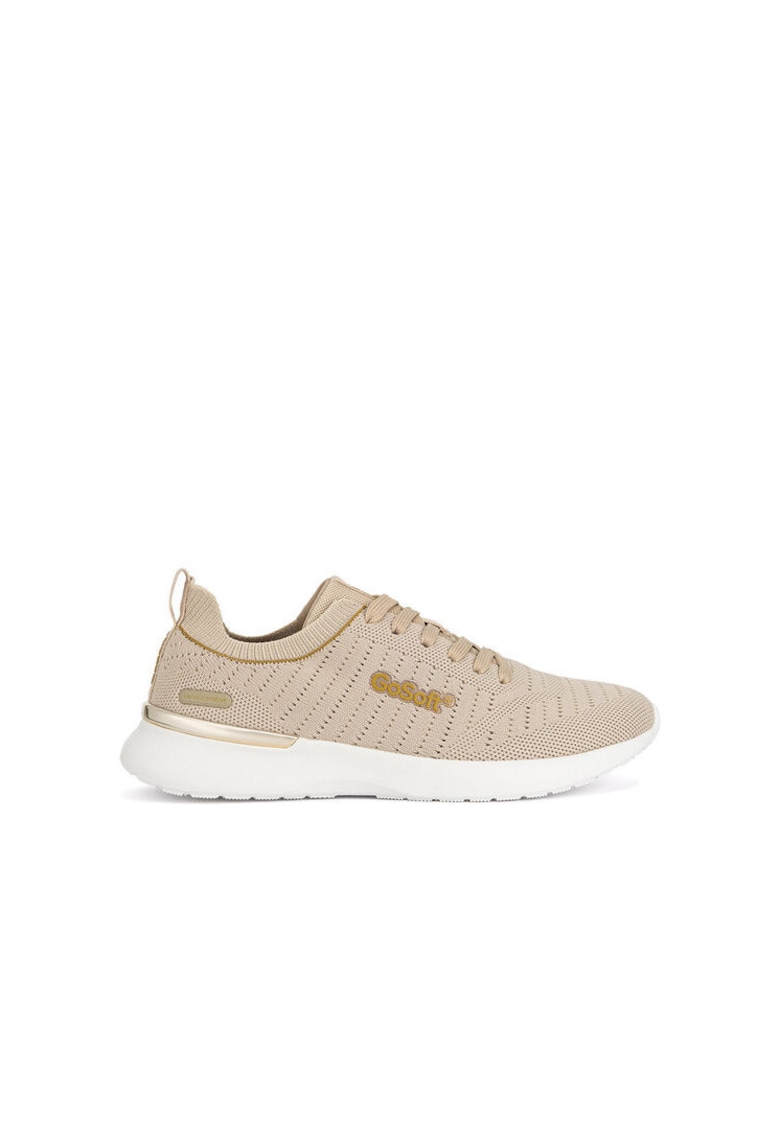 Pantofi sport dama textil - bej