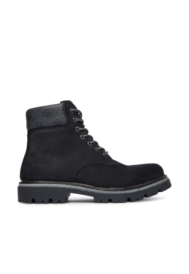 Guess Ghete barbati - FMFSIR LEA10 - piele naturala - negru