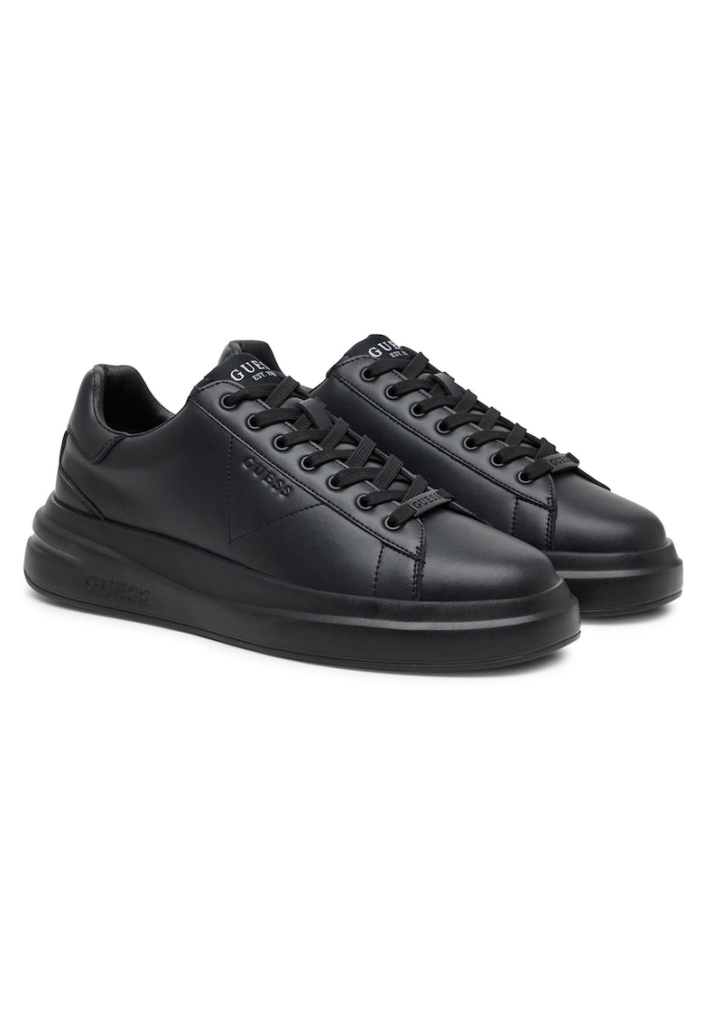 Guess Tenisi barbati piele naturala - negru -
