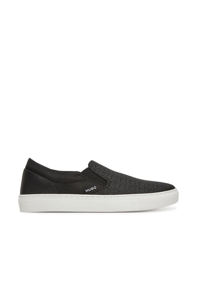 Mocasini barbati Black 001 - tesatura - negrudwqf - Negru