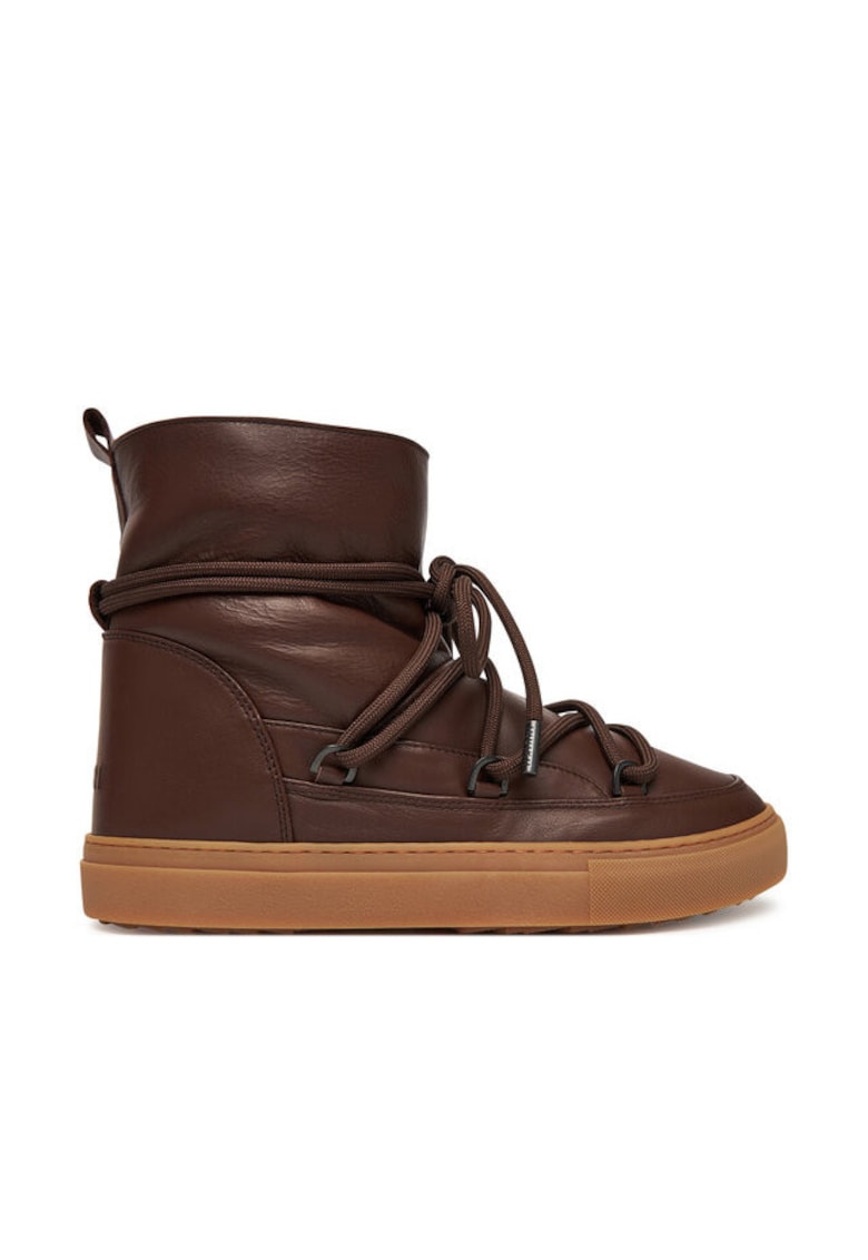 Ghete barbati - piele naturala - culoare maro inchis