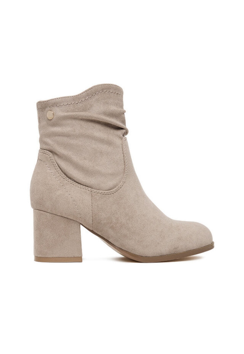 Botine dama CEO-WS24340-01 - Textil - Bej