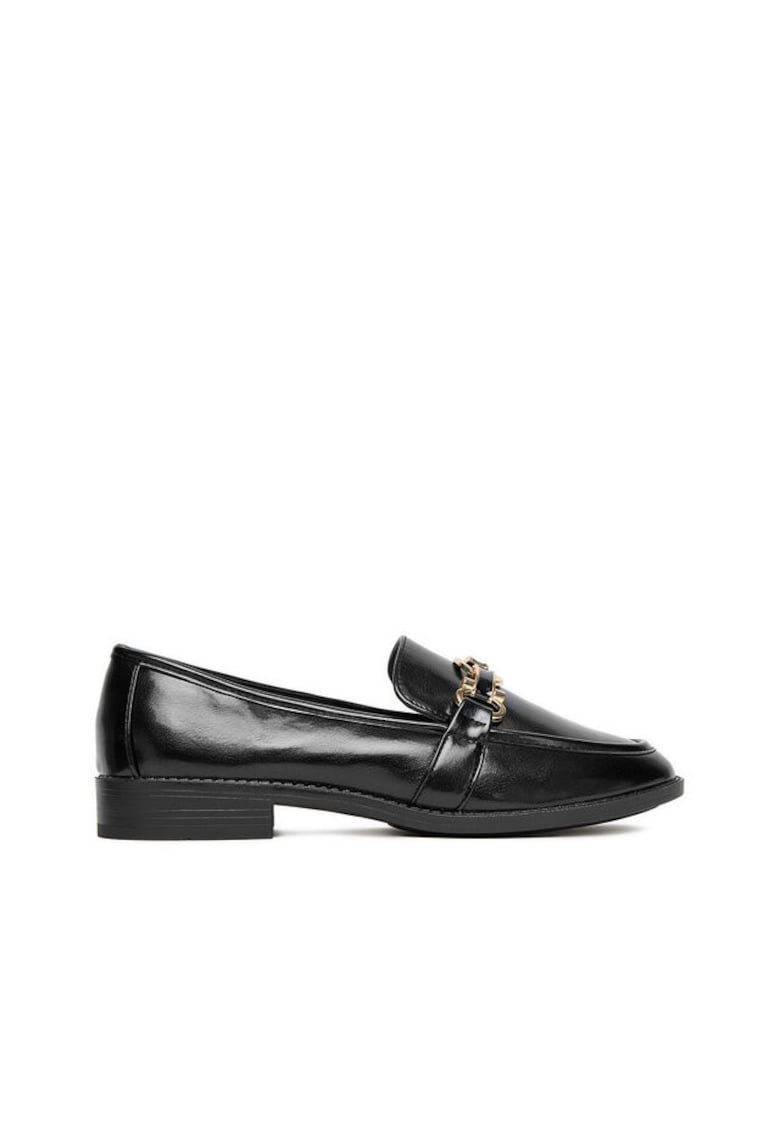 Mocasini dama - negru - tesatura