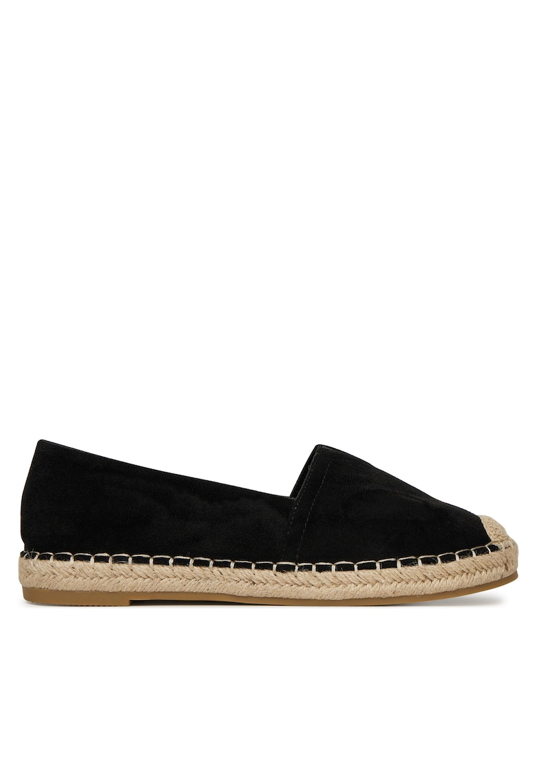 Espadrile dama - negru - textil