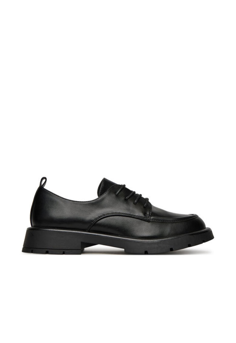 Pantofi dama - textil - negru -
